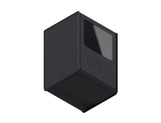 Heavy Play RFG DECKBOX MAX - WARLOCK BLACK – 80 DS – RFG-MX8-001001