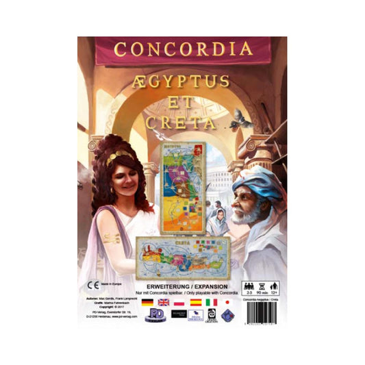 Concordia: Aegyptus & Creta Map Expansion game box