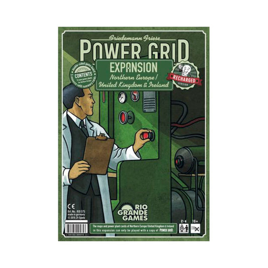 Power Grid: Northern Europe / UK & Ireland Map Expansion game box