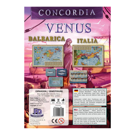 Concordia: Balearica & Italia Expansion game box