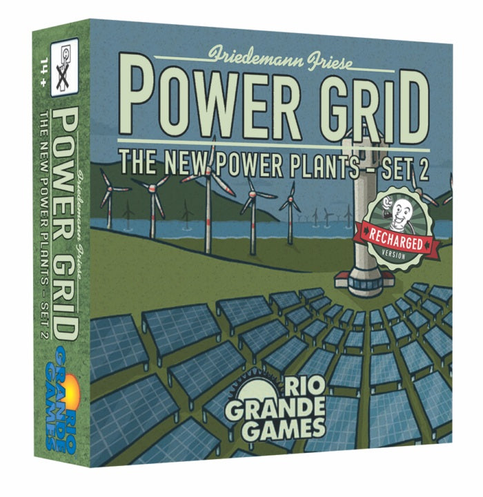 Power Grid: New Power Plants – Set 2 Expansion game box