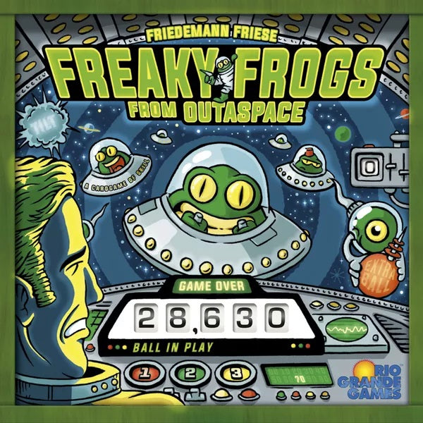 Freaky Frogs From Outaspace game box