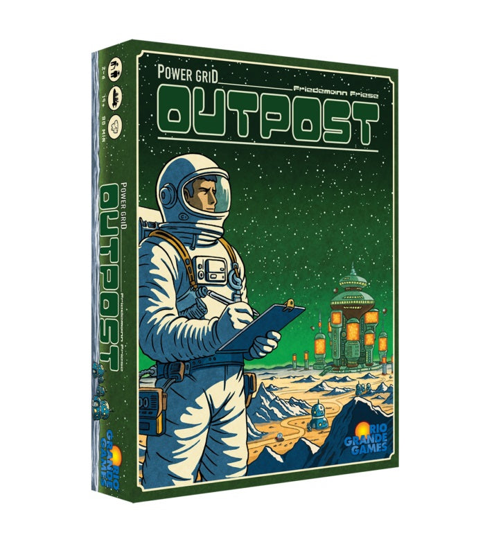 Power Grid: Outpost game box