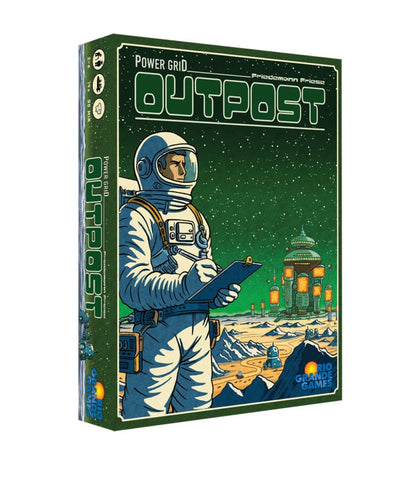 Power Grid: Outpost game box