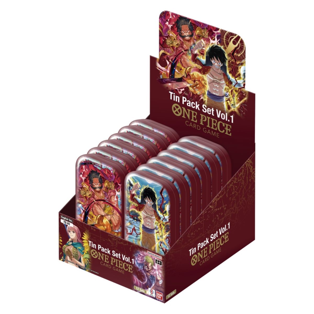 One Piece Card Game: Tin Vol. 1 full display – Trading Cards – HobbiXchange Christchurch NZ