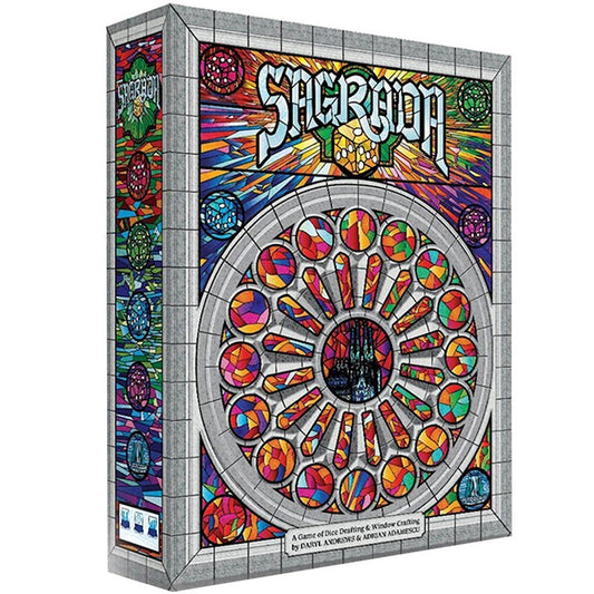 Sagrada stained glass dice drafting board game