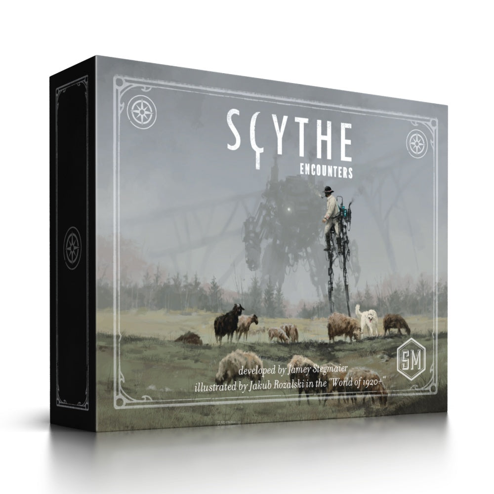 Scythe: Encounters Expansion – Encounters expansion box front