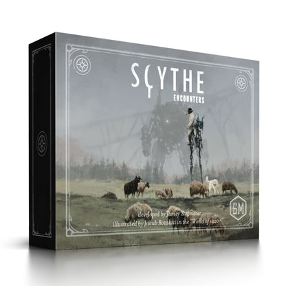 Scythe: Encounters Expansion – Encounters expansion box front