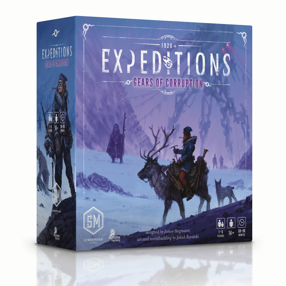 Expeditions: Gears of Corruption – Standard Edition – expansion box front