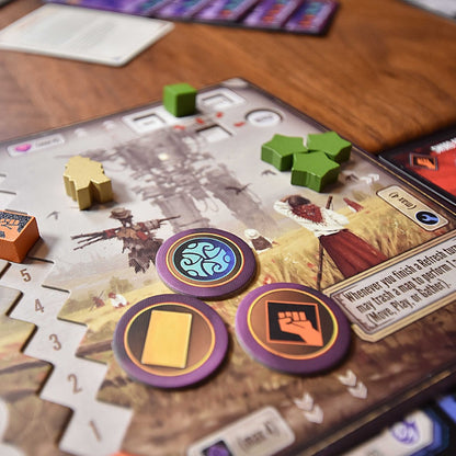 Expeditions: Gears of Corruption – Standard Edition – new components on the playing area