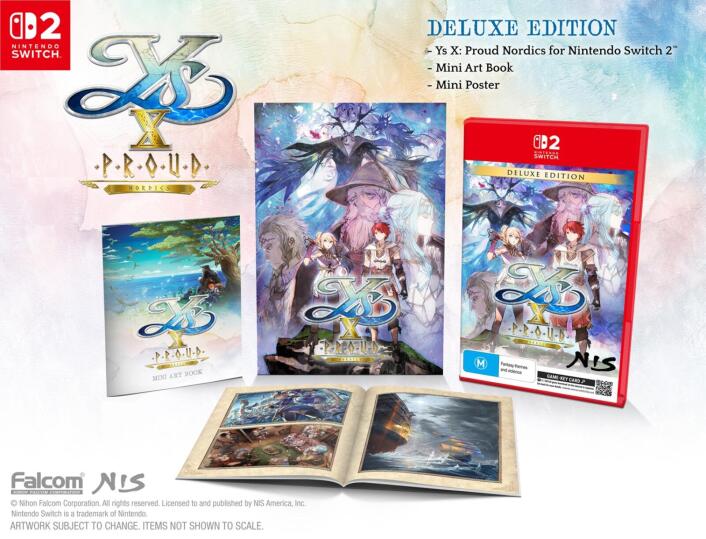 Ys X: Proud Nordics - Deluxe Edition (Switch 2) (Preorder) - HobbiXchange