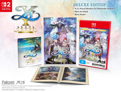 Ys X: Proud Nordics - Deluxe Edition (Switch 2) (Preorder) - HobbiXchange