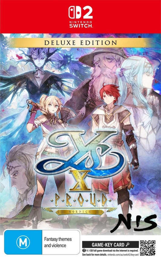 Ys X: Proud Nordics - Deluxe Edition (Switch 2) (Preorder)