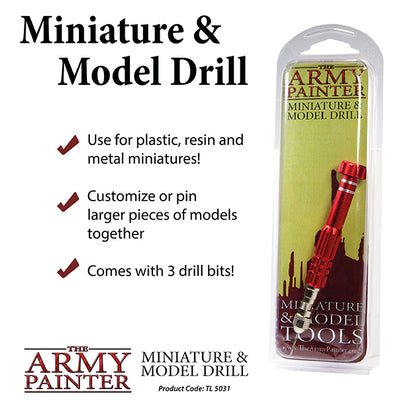 The Army Painter Miniature and Model Drill – product and packaging