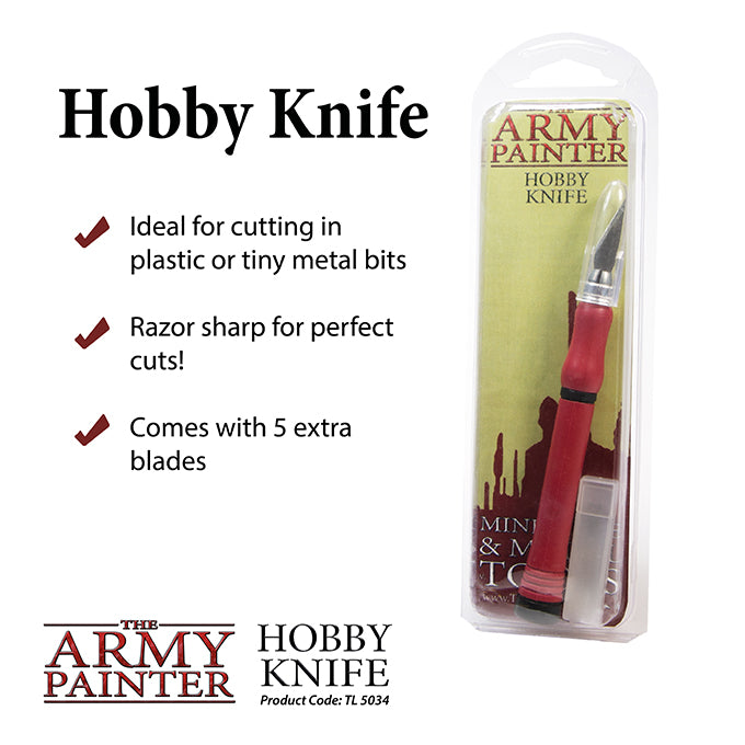 The Army Painter Hobby Knife – product and packaging