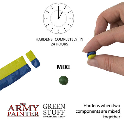 The Army Painter Green Stuff – dimensions, features and use information
