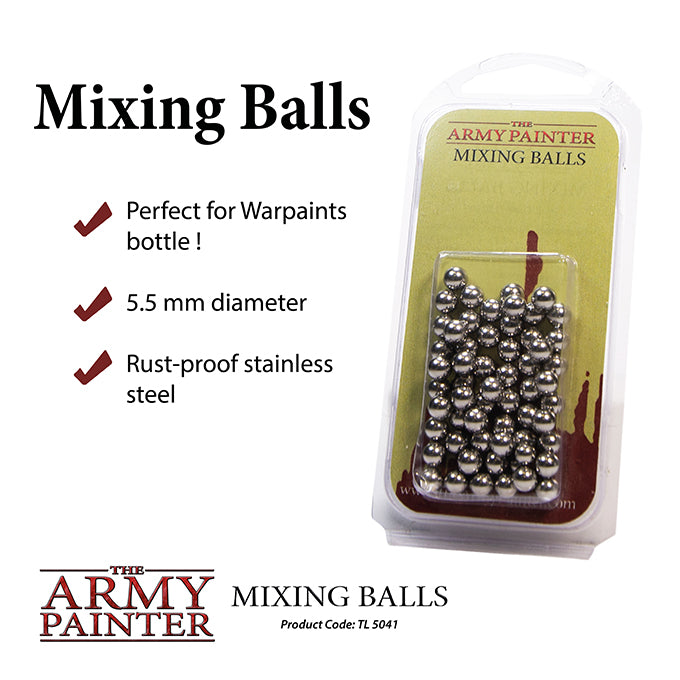 The Army Painter Mixing Balls – product and packaging