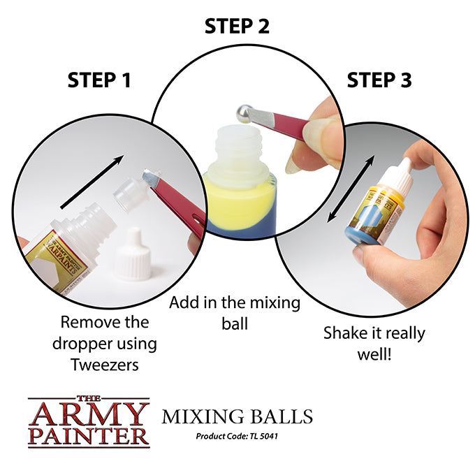 The Army Painter Mixing Balls – dimensions, features and use information