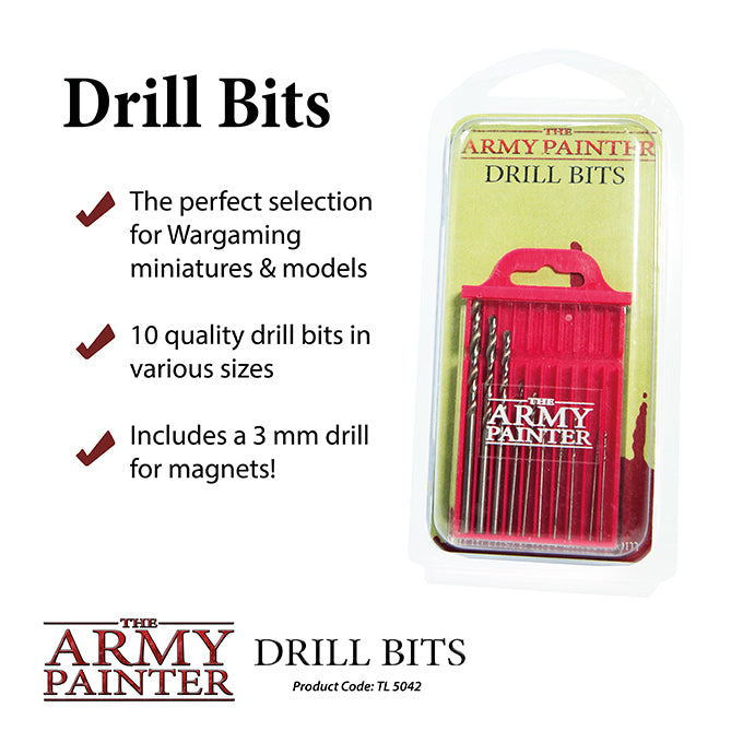 The Army Painter Drill Bits – product and packaging