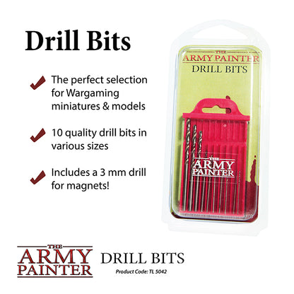 The Army Painter Drill Bits – product and packaging