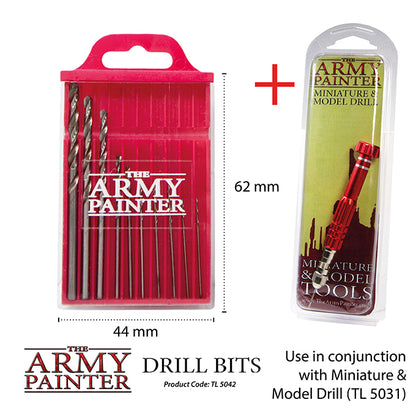 The Army Painter Drill Bits – dimensions, features and use information