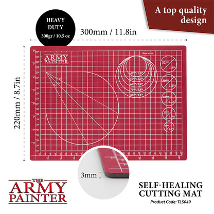 The Army Painter Self-healing Cutting Mat – dimensions, features and use information