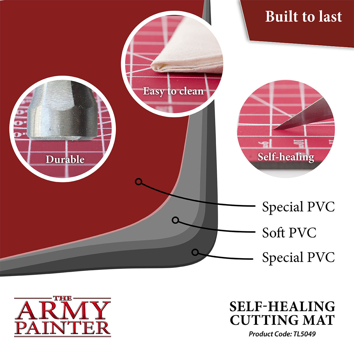 The Army Painter Self-healing Cutting Mat – dimensions, features and use information