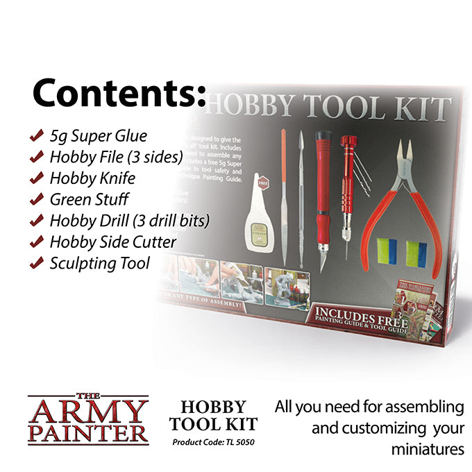 The Army Painter Hobby Tool Kit – dimensions, features and use information