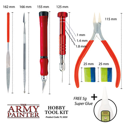 The Army Painter Hobby Tool Kit – dimensions, features and use information