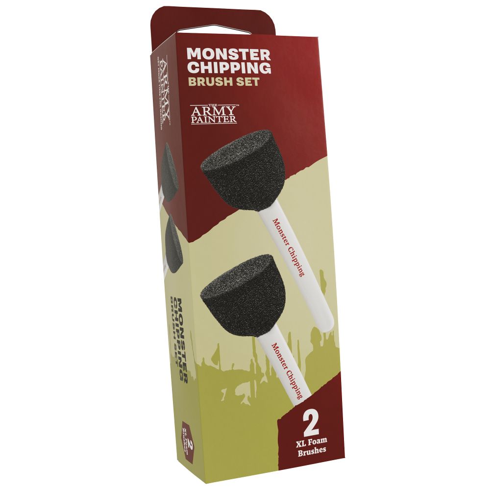 The Army Painter Chipping Brush Set: Monster Edition – product and packaging
