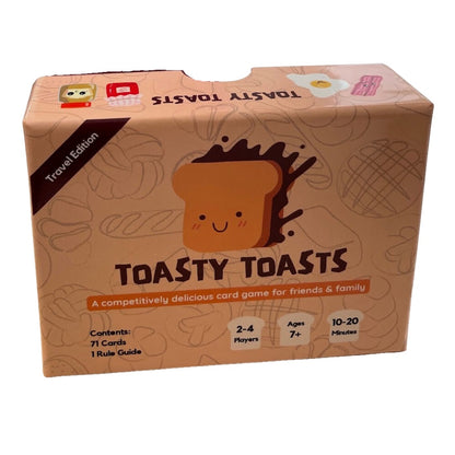 Toasty Toasts – game box front