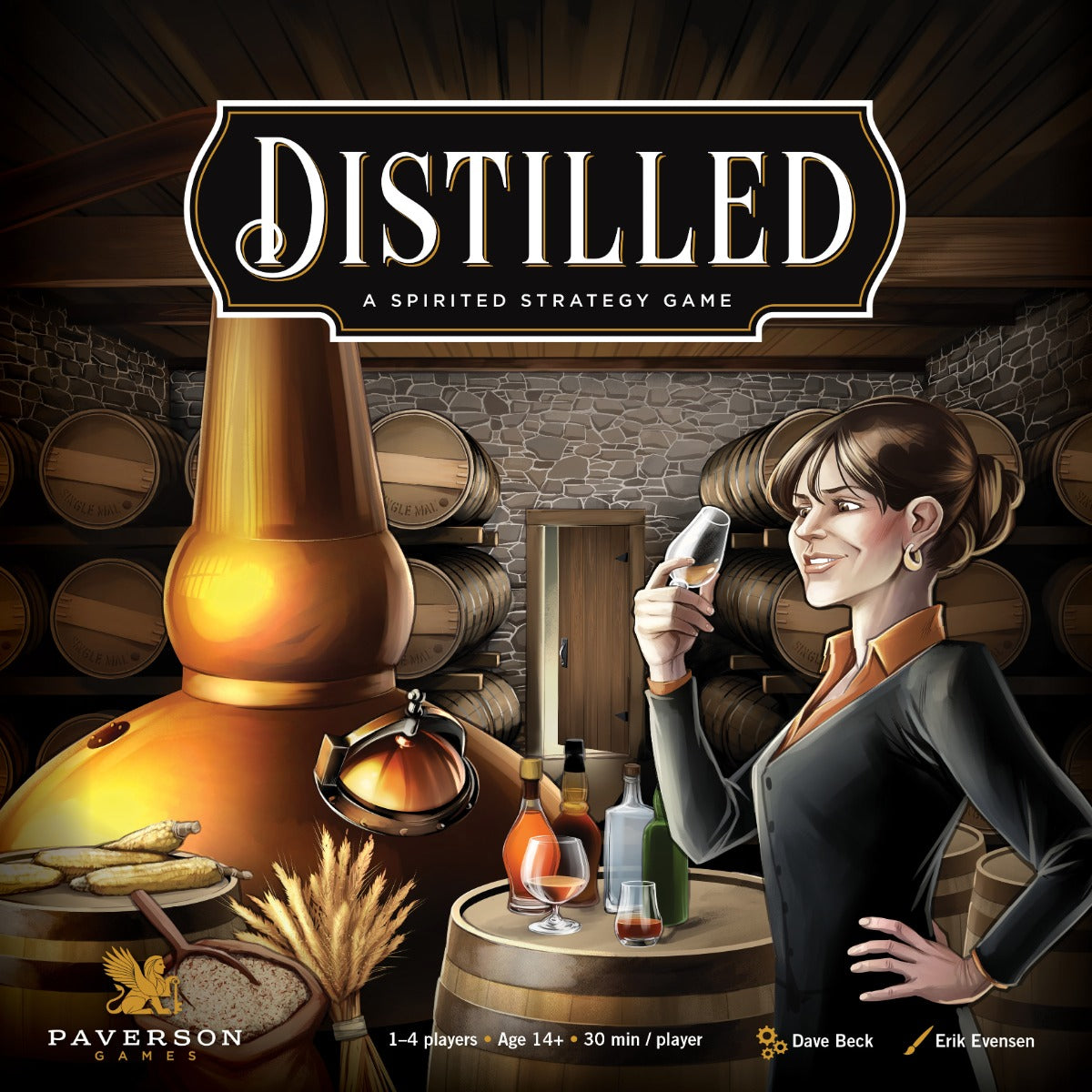Distilled – front cover artwork