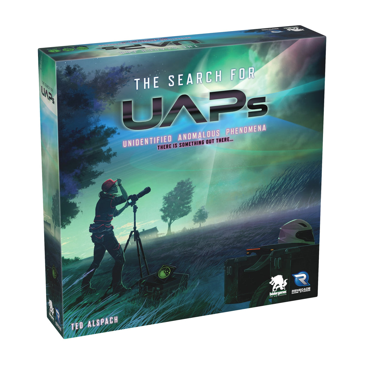 The Search for UAPs – game box front