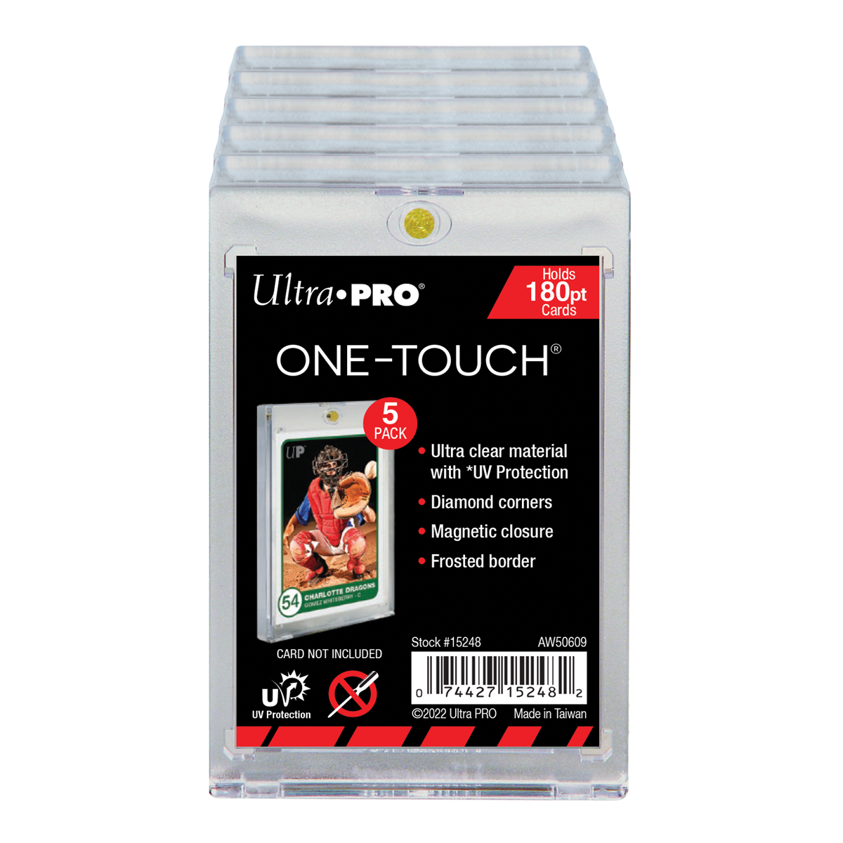 Ultra PRO 180PT UV ONE-TOUCH Magnetic Card Holder (5ct) – UP15248