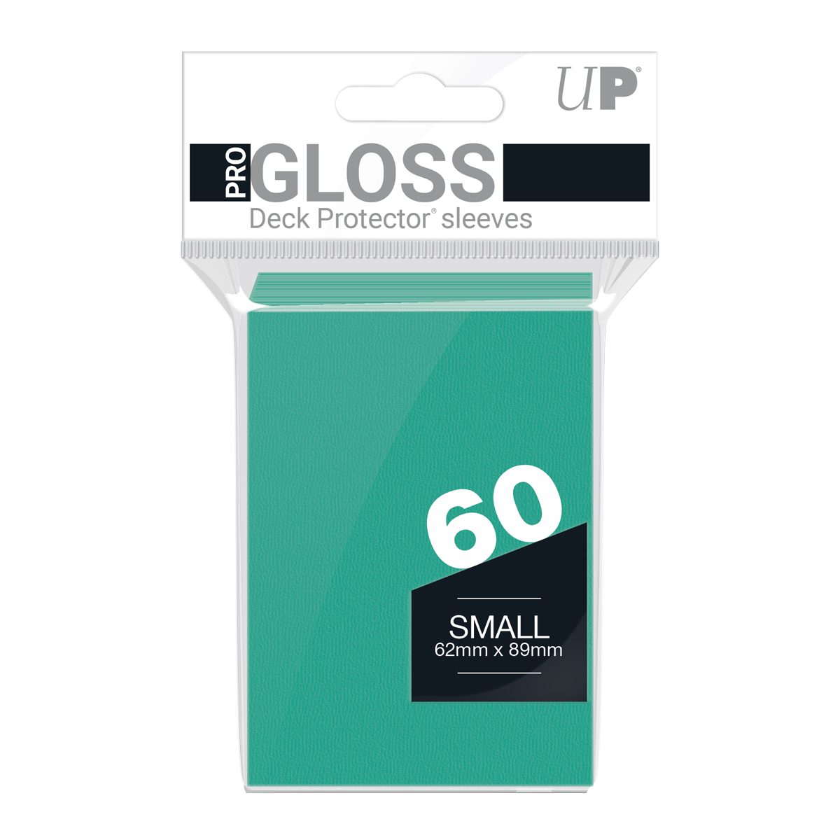 Ultra PRO PRO-Gloss Small Deck Protector Sleeves - Aqua (60ct) – UP15262