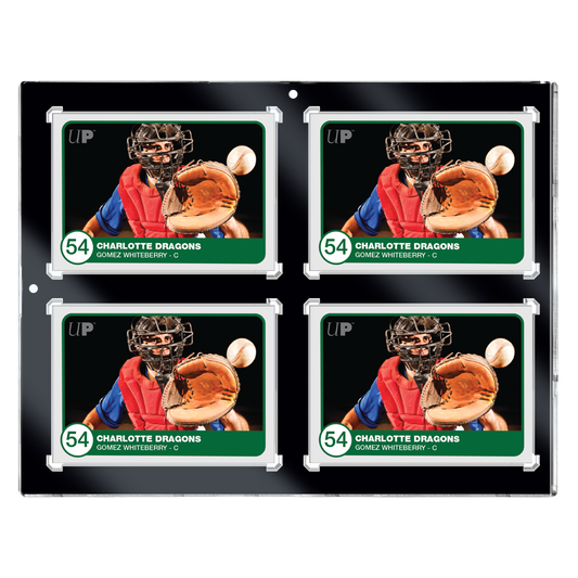 Ultra PRO 35PT 4-Card Black Border UV ONE-TOUCH Magnetic Holder – UP15401