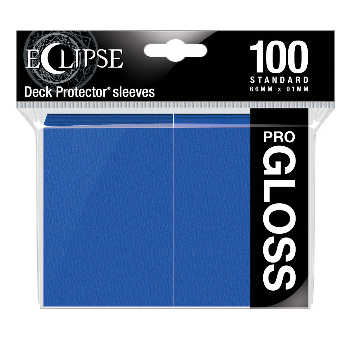 Ultra PRO ECLIPSE Gloss Standard Deck Protector Sleeves (100ct) - Pacific Blue – UP15602