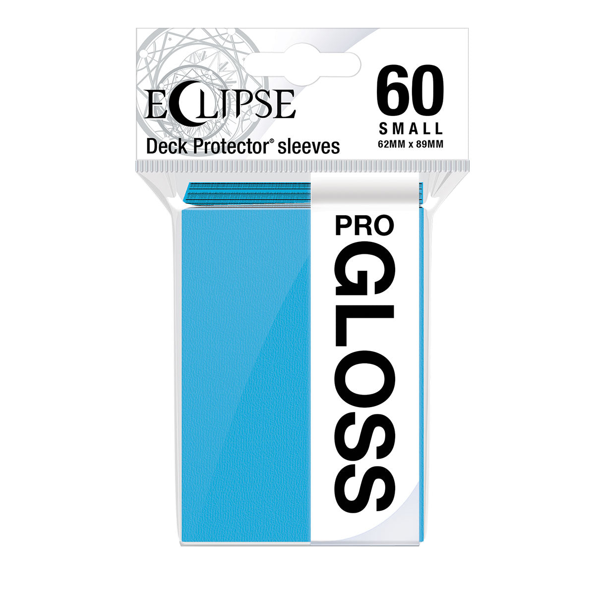 Ultra PRO ECLIPSE Gloss Small Deck Protector Sleeves (60ct) - Sky Blue – UP15627