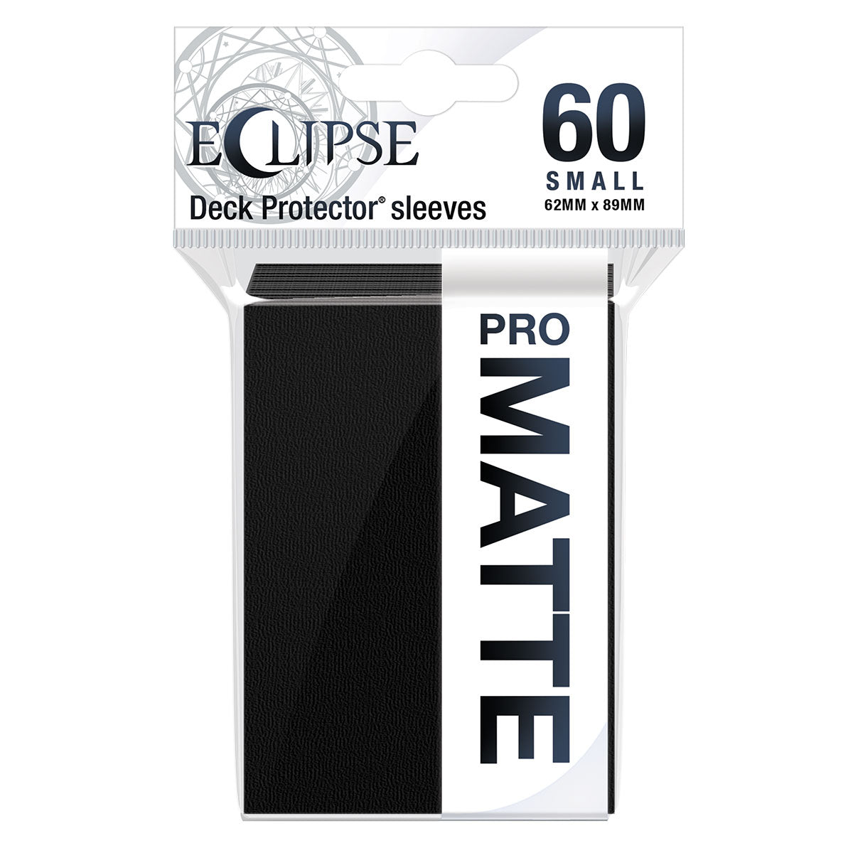 Ultra PRO ECLIPSE Matte Small Deck Protector Sleeves (60ct) - Jet Black – UP15637