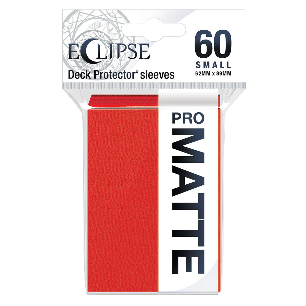Ultra PRO ECLIPSE Matte Small Deck Protector Sleeves (60ct) - Apple Red – UP15640