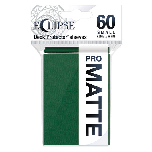 Ultra PRO ECLIPSE Matte Small Deck Protector Sleeves (60ct) - Forest Green – UP15641