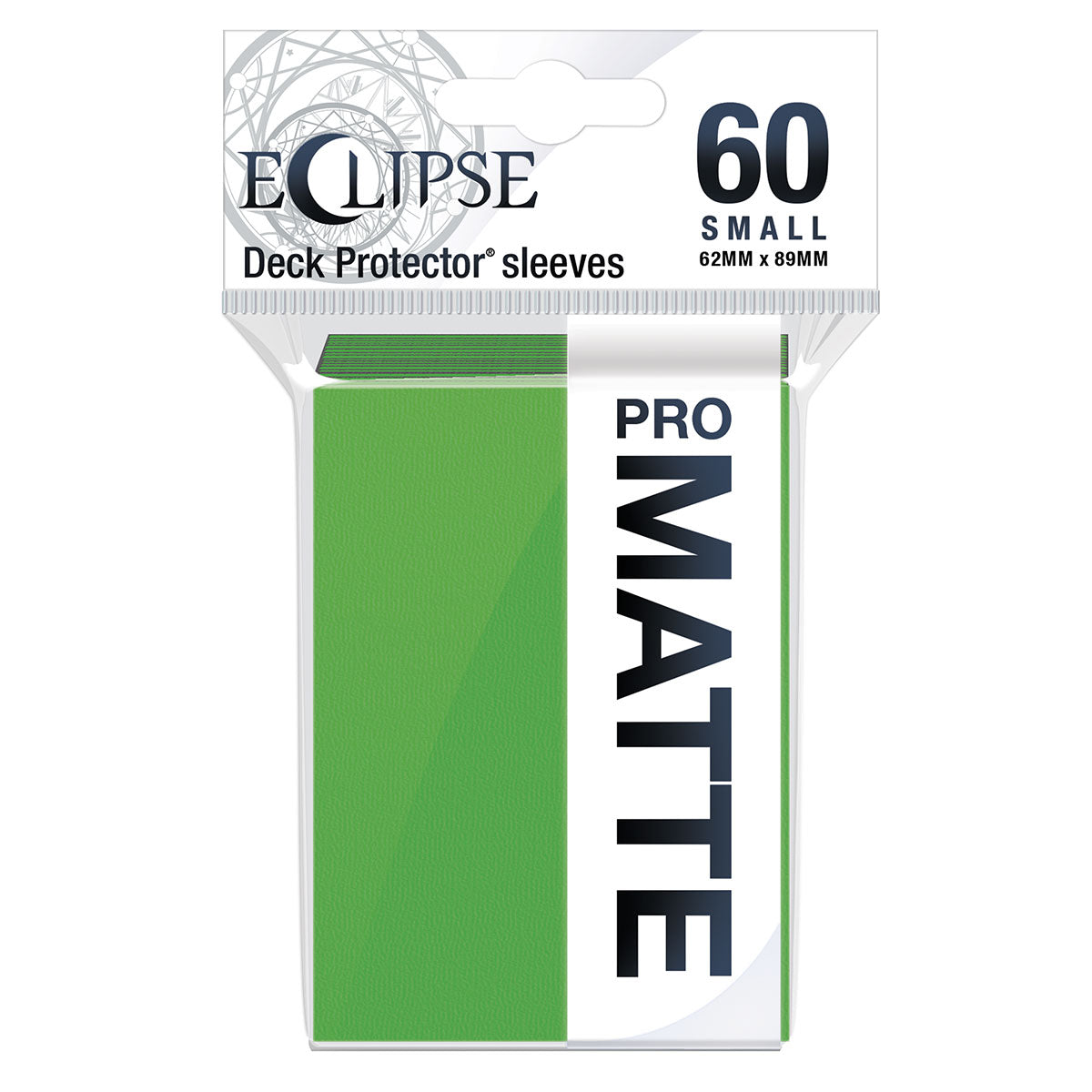 Ultra PRO ECLIPSE Matte Small Deck Protector Sleeves (60ct) - Lime Green – UP15642