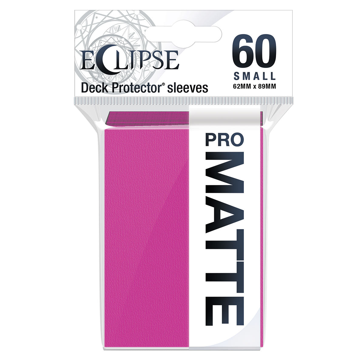 Ultra PRO ECLIPSE Matte Small Deck Protector Sleeves (60ct) - Hot Pink – UP15645