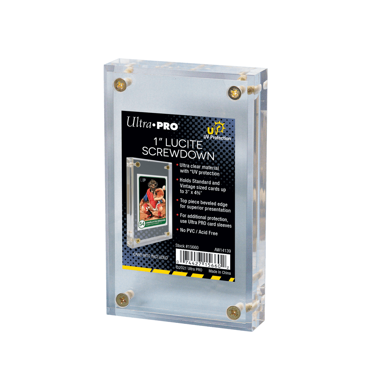 Ultra PRO Lucite UV 1" Screwdown – UP15660