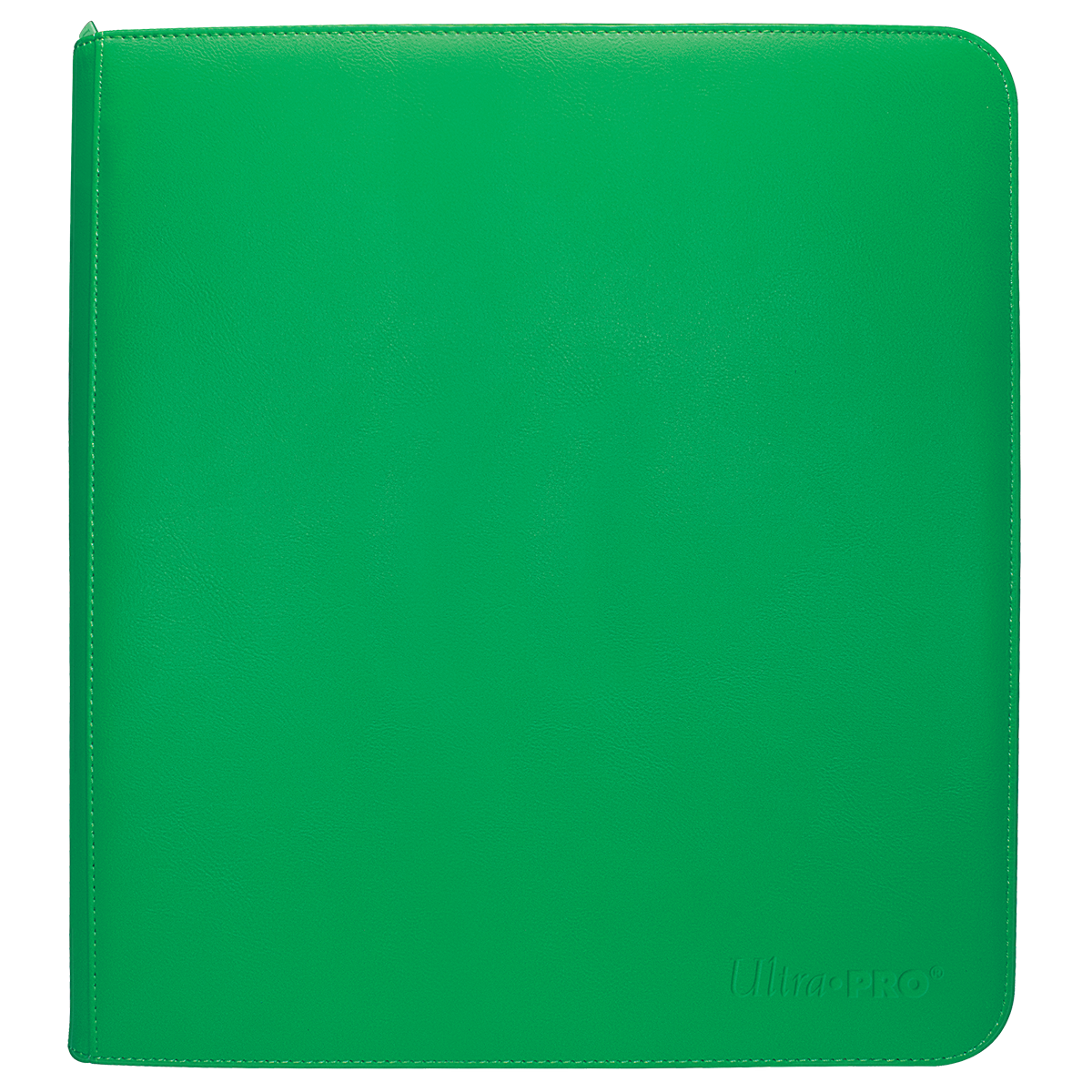 Ultra PRO Vivid Green 12-Pocket Zippered PRO-Binder – UP15741