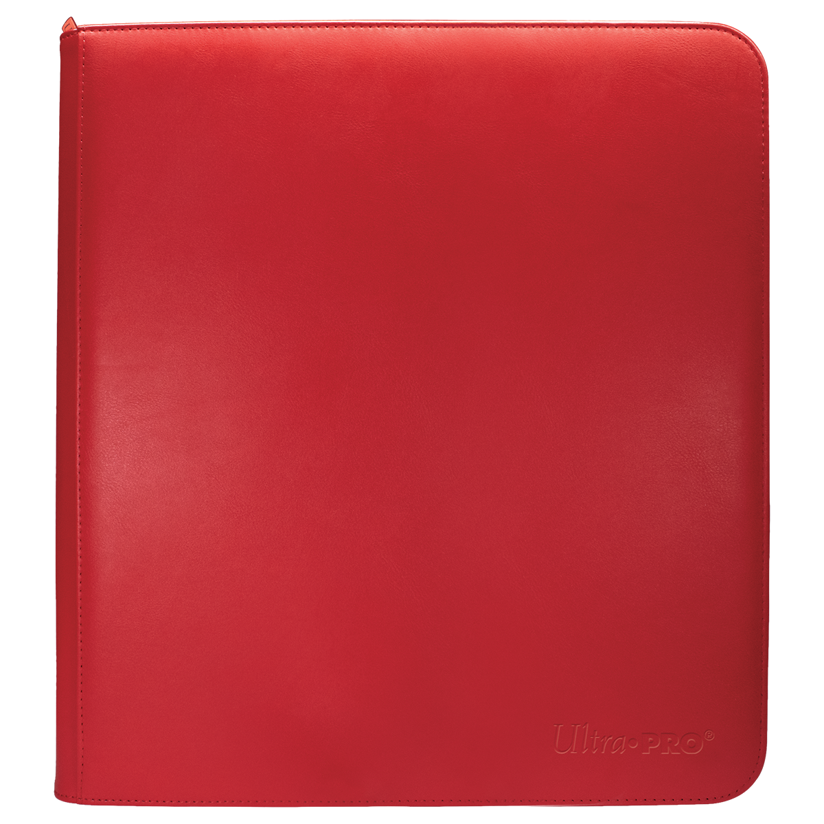Ultra PRO Vivid Red 12-Pocket Zippered PRO-BINDER Album – UP15743