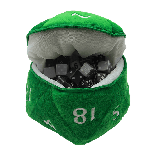 Ultra PRO D20 Plush Dice Bag – Green – UP15758