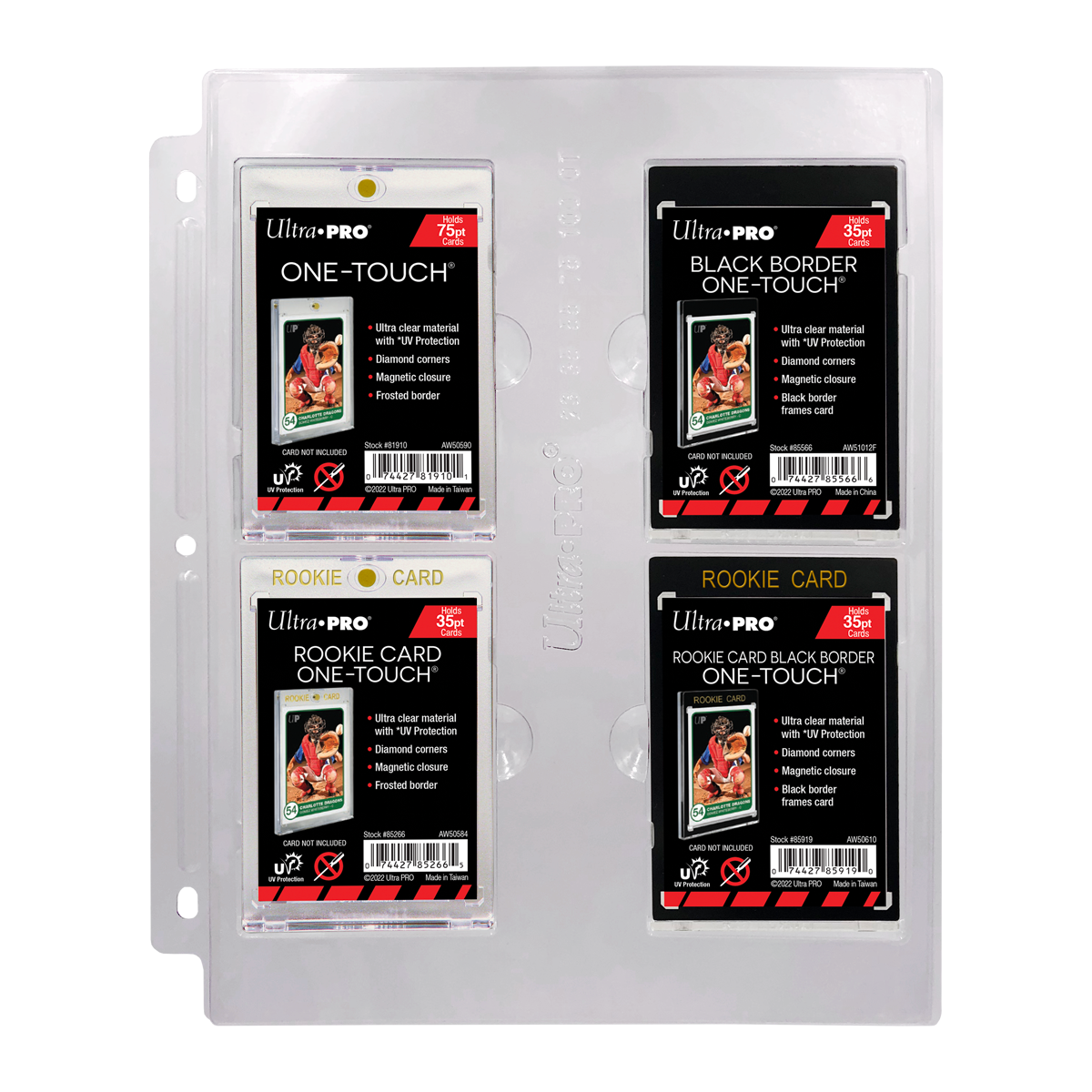 Ultra PRO 4-Pocket Page for 23PT-100PT ONE-TOUCH Displays – UP15841
