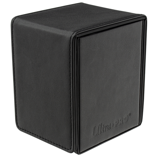 Ultra PRO Vivid ALCOVE Flip DECK BOX: Black – UP15928