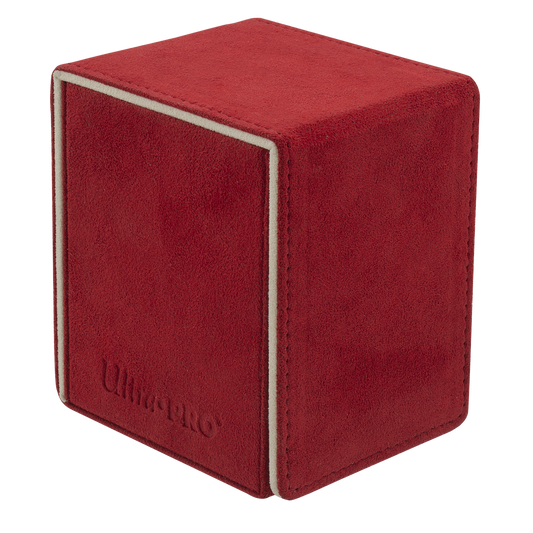 Ultra PRO Vivid Deluxe ALCOVE Flip DECK BOX – Red – UP15932